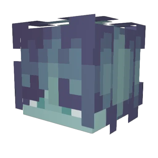mattieleech Minecraft avatar head, 3D render