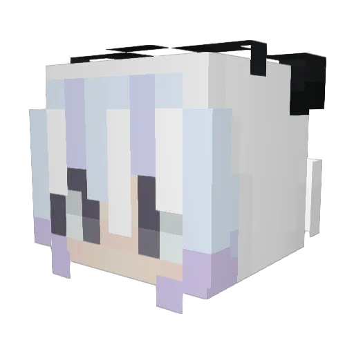 mattijs123 Minecraft avatar head, 3D render