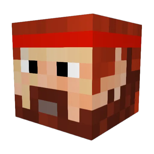 mattisera00 Minecraft avatar head, 3D render