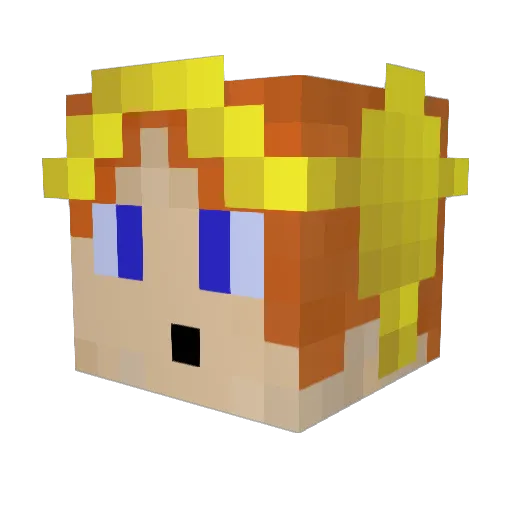 mattjc452 Minecraft avatar head, 3D render