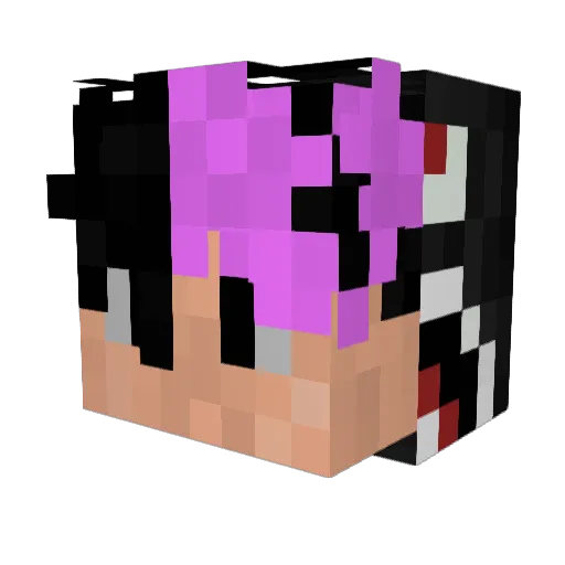 mattkkj Minecraft avatar head, 3D render