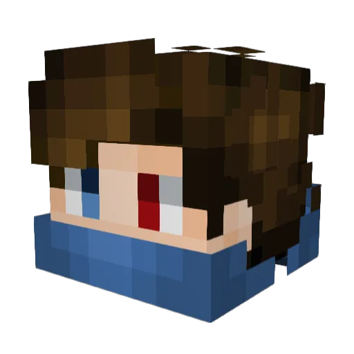 mattm0n2 Minecraft avatar head, 3D render