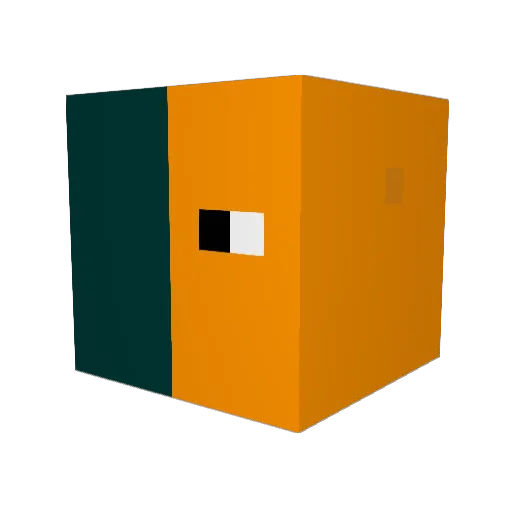 mattman1235 Minecraft avatar head, 3D render