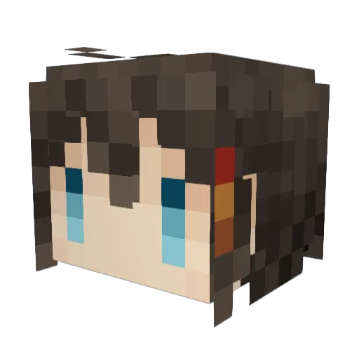 matto4620 Minecraft avatar head, 3D render