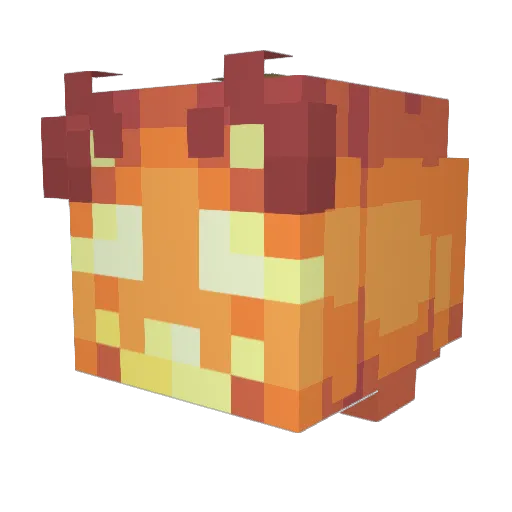 mattproxy Minecraft avatar head, 3D render