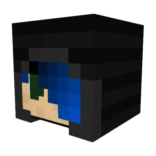 mattress95 Minecraft avatar head, 3D render