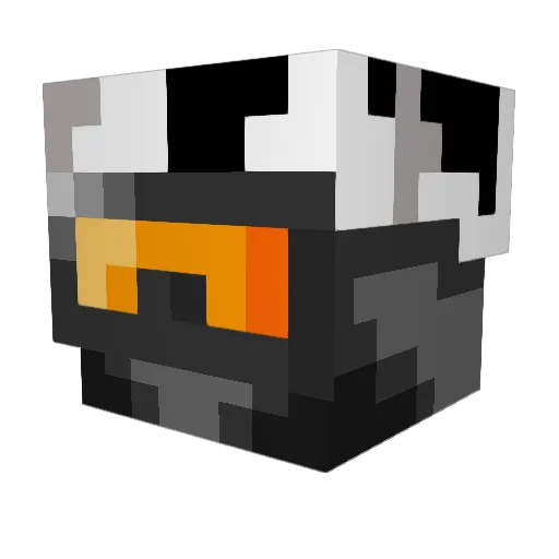 mattronix Minecraft avatar head, 3D render