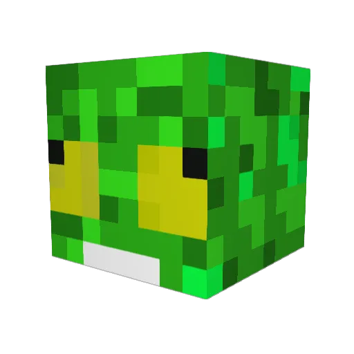 mattsim1 Minecraft avatar head, 3D render