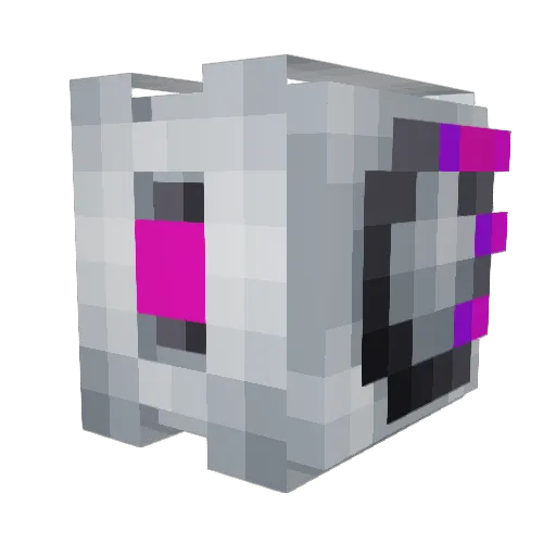 mattsny Minecraft avatar head, 3D render