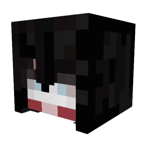 mattsosig Minecraft avatar head, 3D render