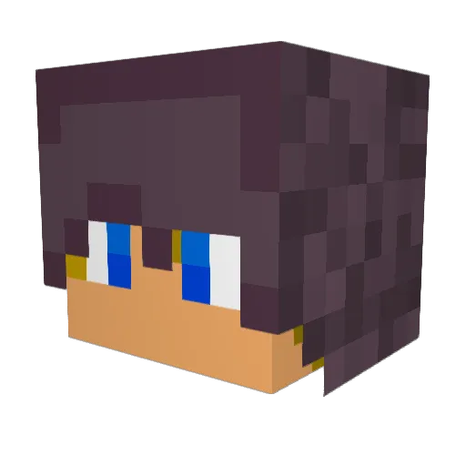 mattthew69 Minecraft avatar head, 3D render