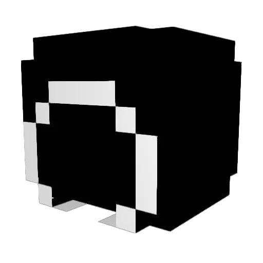 mattyboy323 Minecraft avatar head, 3D render