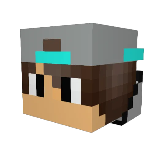 mattymac321054 Minecraft avatar head, 3D render