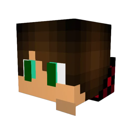 mattyrock2003 Minecraft avatar head, 3D render