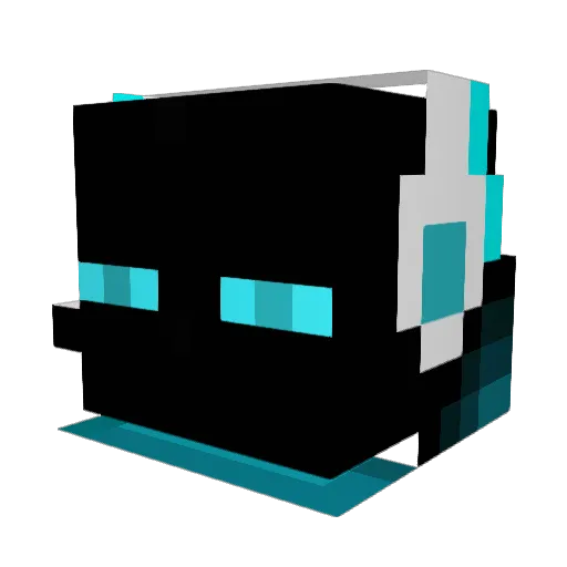 mattzinhu Minecraft avatar head, 3D render
