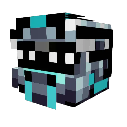 mattzl14 Minecraft avatar head, 3D render