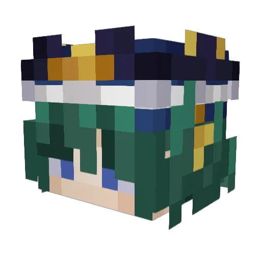 matutake4580 Minecraft avatar head, 3D render