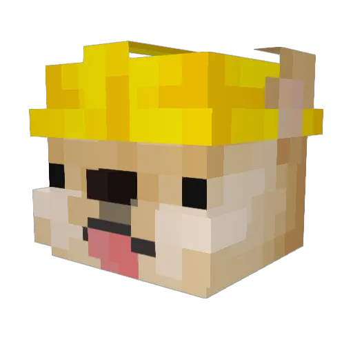 matwejdoge228 Minecraft avatar head, 3D render