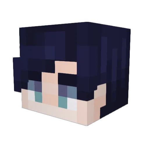 matweyNl Minecraft avatar head, 3D render