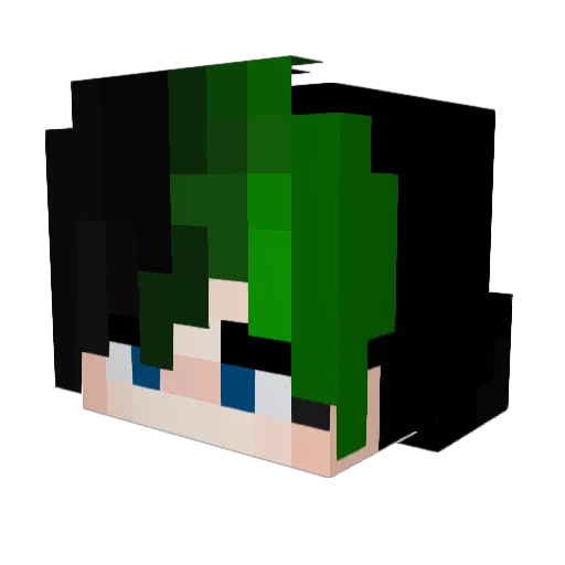 matx2401 Minecraft avatar head, 3D render