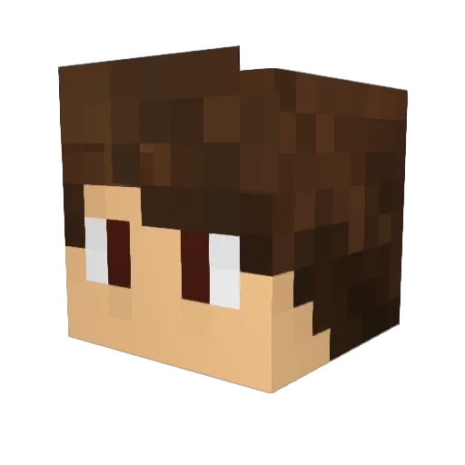 matysek97 Minecraft avatar head, 3D render