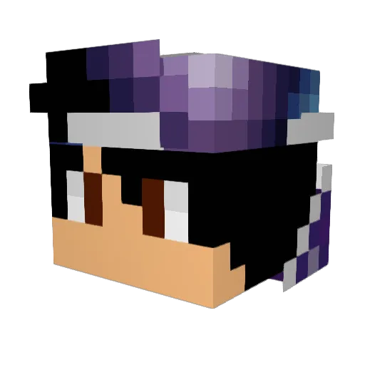 matztias Minecraft avatar head, 3D render