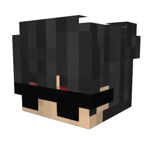 matzzsu Minecraft avatar head, 3D render