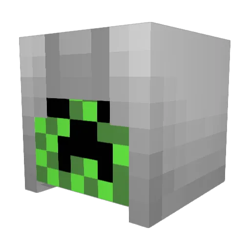 maulerxd Minecraft avatar head, 3D render