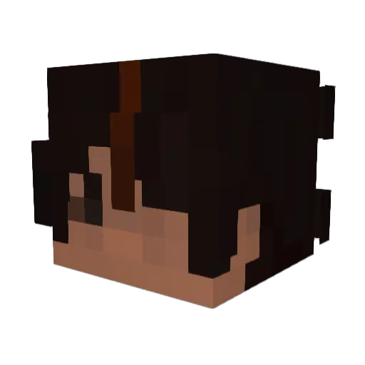 maumau12223 Minecraft avatar head, 3D render