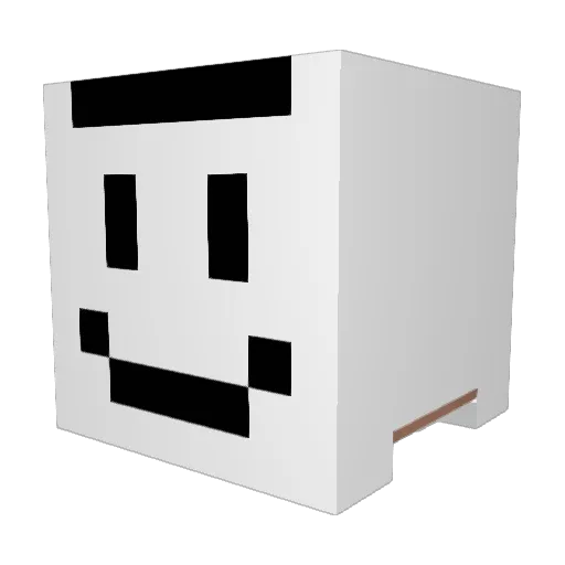 maumiguel2 Minecraft avatar head, 3D render