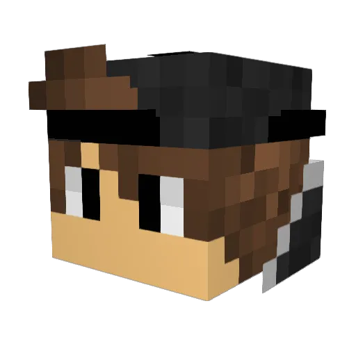 maurice_199912 Minecraft avatar head, 3D render