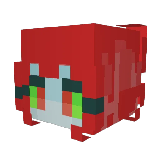 mauricelafrite Minecraft avatar head, 3D render