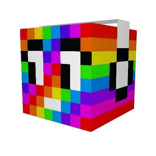 maverick906 Minecraft avatar head, 3D render