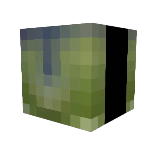 mawloc4569 Minecraft avatar head, 3D render
