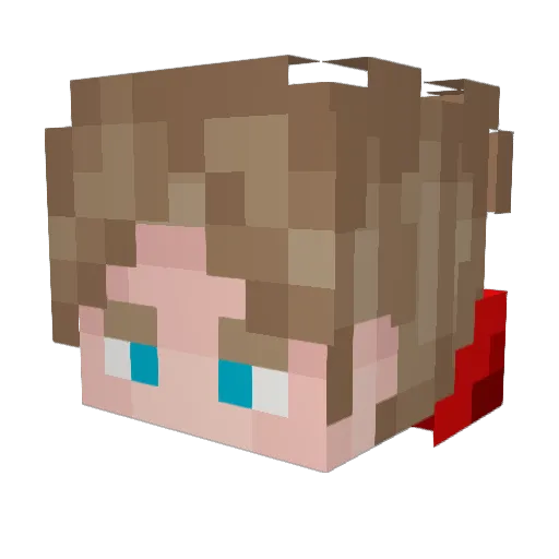 mawo2003 Minecraft avatar head, 3D render