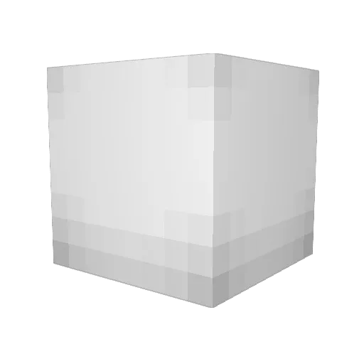 max921 Minecraft avatar head, 3D render