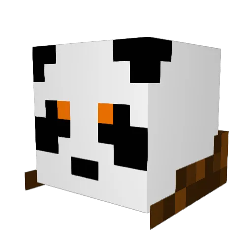 max9821 Minecraft avatar head, 3D render