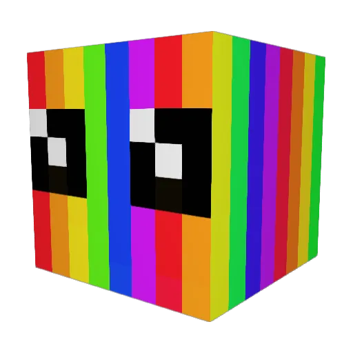 max_moritz_007 Minecraft avatar head, 3D render