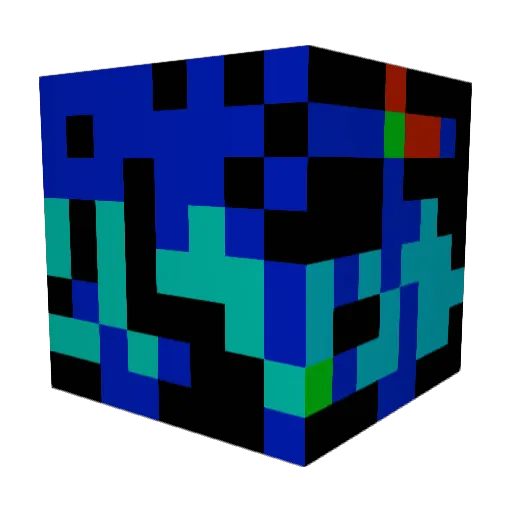 max_niko Minecraft avatar head, 3D render