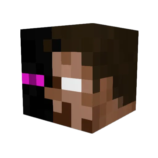 max_ultimate Minecraft avatar head, 3D render
