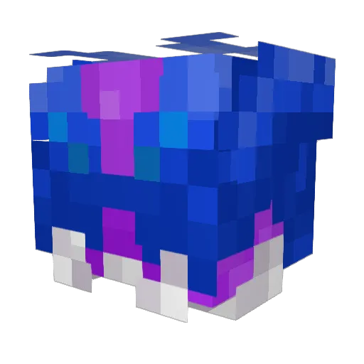 maxa7 Minecraft avatar head, 3D render
