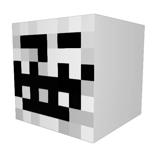 maxamillion0527 Minecraft avatar head, 3D render