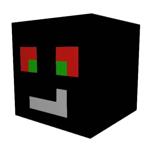 maxandniki Minecraft avatar head, 3D render