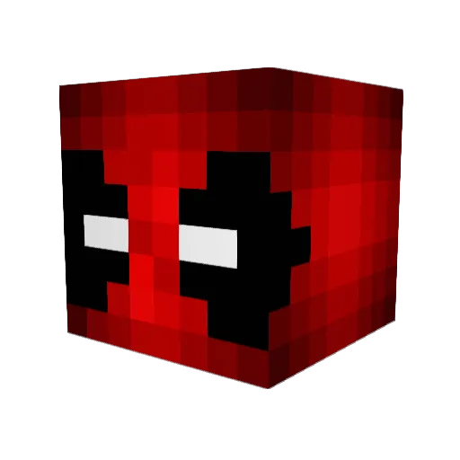 maxbladze Minecraft avatar head, 3D render