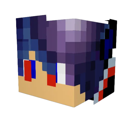 maxcraft31 Minecraft avatar head, 3D render
