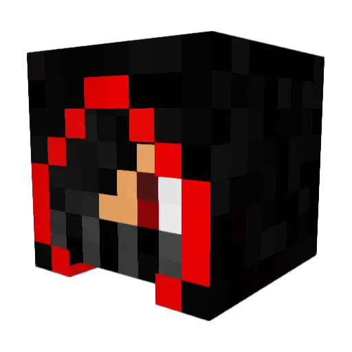 maxdan777 Minecraft avatar head, 3D render