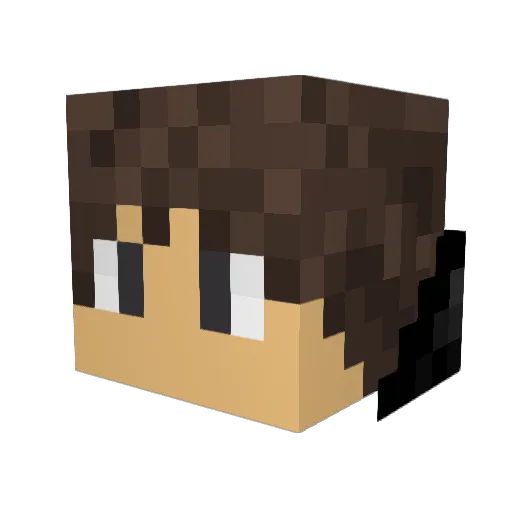 maxderevlev2012 Minecraft avatar head, 3D render