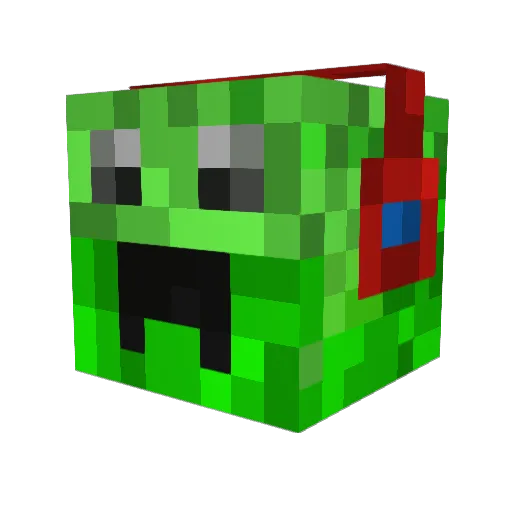 maxi1345 Minecraft avatar head, 3D render