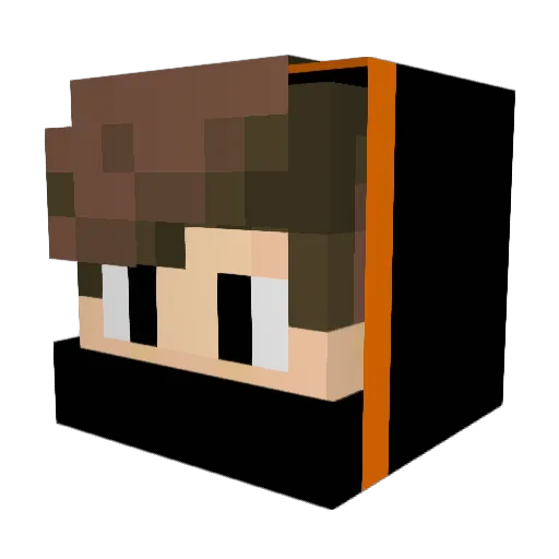 maxidrom11 Minecraft avatar head, 3D render