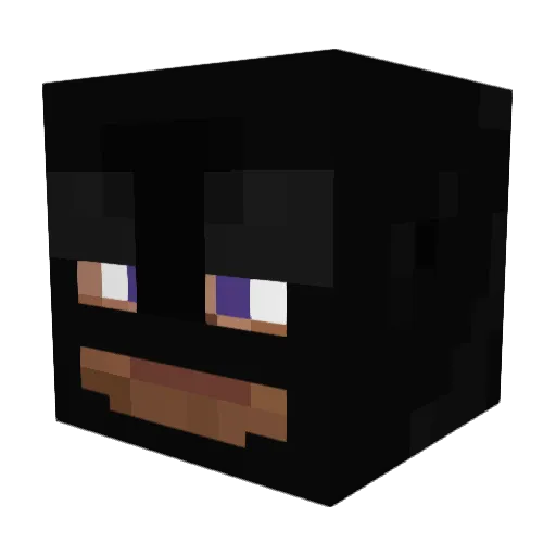 maxiemanu Minecraft avatar head, 3D render